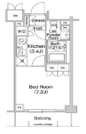 コンフォリア駒場 112 間取り図