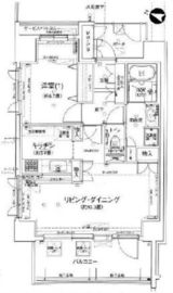 グランドテラス新宿 2階 間取り図