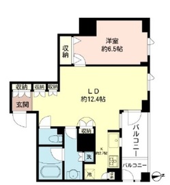 東新宿レジデンシャルタワー 11階 間取り図