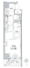 アイル大手町 6階 間取り図