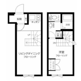 ラピス原宿3 403 間取り図