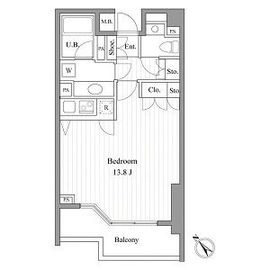 エルスタンザ赤坂 304 間取り図