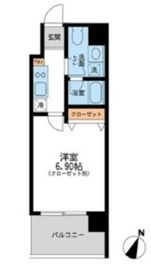 フォレシティ豊洲 506 間取り図