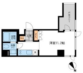 アーデン五反田 305 間取り図