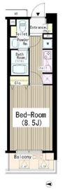 クラッサ中野 405 間取り図