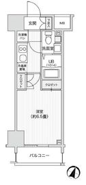 レジディア笹塚2 203 間取り図