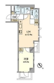 アトラス四谷レジデンス 2階 間取り図