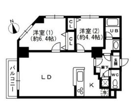 KDXレジデンス秋葉原 802 間取り図