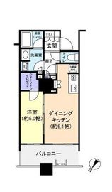 ブリリア有明スカイタワー 13階 間取り図