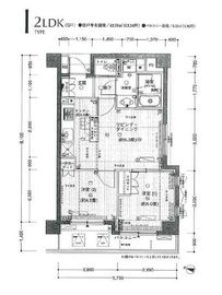 ラグジュアリーアパートメント西新宿 4階 間取り図