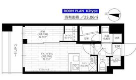 アジールコフレ中野坂上 8階 間取り図