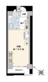 グランパレス南麻布仙台坂 9F1 間取り図