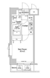 コンフォリア木場公園 705 間取り図