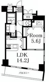 レジディア日本橋人形町2 1101 間取り図