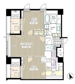 ランテンヌ四谷 303 間取り図