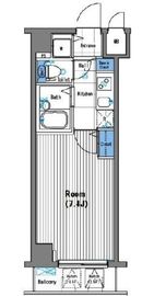 グランド・ガーラ三田 3階 間取り図