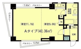 バルビゾン91 501 間取り図