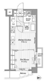 デ・ソーレ東池袋 312 間取り図