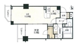 リ・プレゼ恵比寿 4階 間取り図