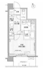 シエール自由が丘 304 間取り図