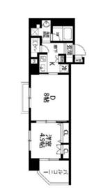 ルクレ東上野レジデンス 201 間取り図