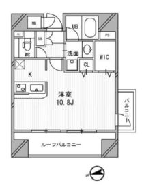 浅草橋レジデンス 1301 間取り図