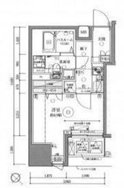 ドムス・スタイル銀座東 203 間取り図