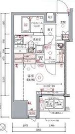 ドムス・スタイル銀座東 703 間取り図