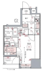 ドムス・スタイル銀座東 202 間取り図