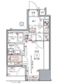 ドムス・スタイル銀座東 602 間取り図