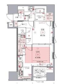 ドムス・スタイル銀座東 1101 間取り図