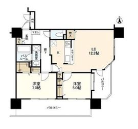 ライオンズマンション高輪 7階 間取り図