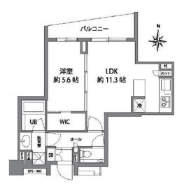 ブランズ池袋立教南 7階 間取り図