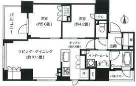 ルネ神田和泉町 5階 間取り図