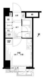 ブロードシティ東京 7階 間取り図