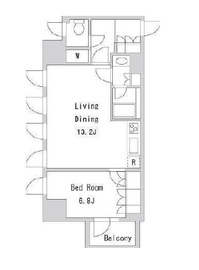 KWレジデンス麹町 201 間取り図