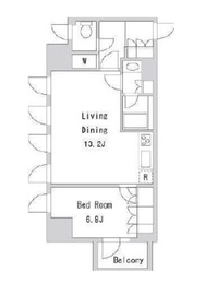 KWレジデンス麹町 401 間取り図