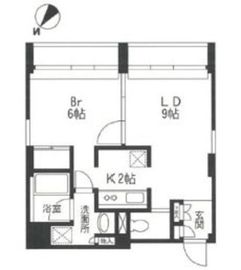KDXレジデンス自由が丘 302 間取り図