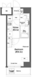 プラウドフラット小石川 603 間取り図