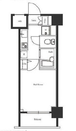 スクエア渋谷 607 間取り図