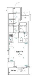 ブリリアイスト銀座東 704 間取り図