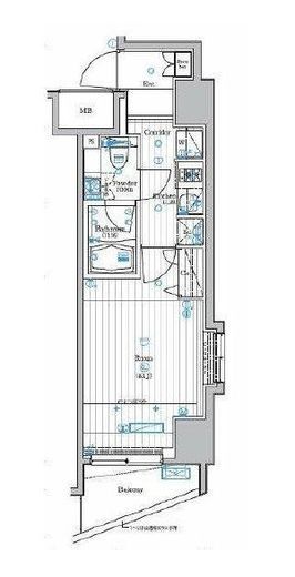 シーフォルム駒沢大学 11階 間取り図