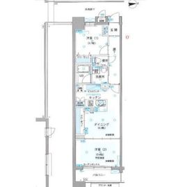 ロイヤルパークス荻窪 314 間取り図