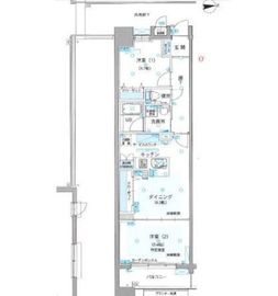 ロイヤルパークス荻窪 715 間取り図