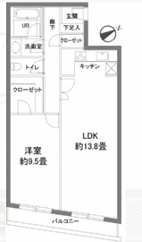 カスタリア西麻布霞町 209 間取り図