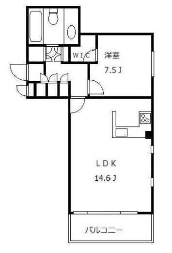 祐天寺イースト 102 間取り図