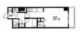 HF駒沢公園レジデンスタワー 2708 間取り図