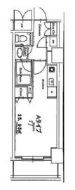 HF駒沢公園レジデンスタワー 2906 間取り図