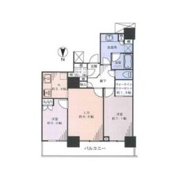 ベイクレストタワー 12階 間取り図