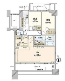 アリュールゼームス坂 6階 間取り図